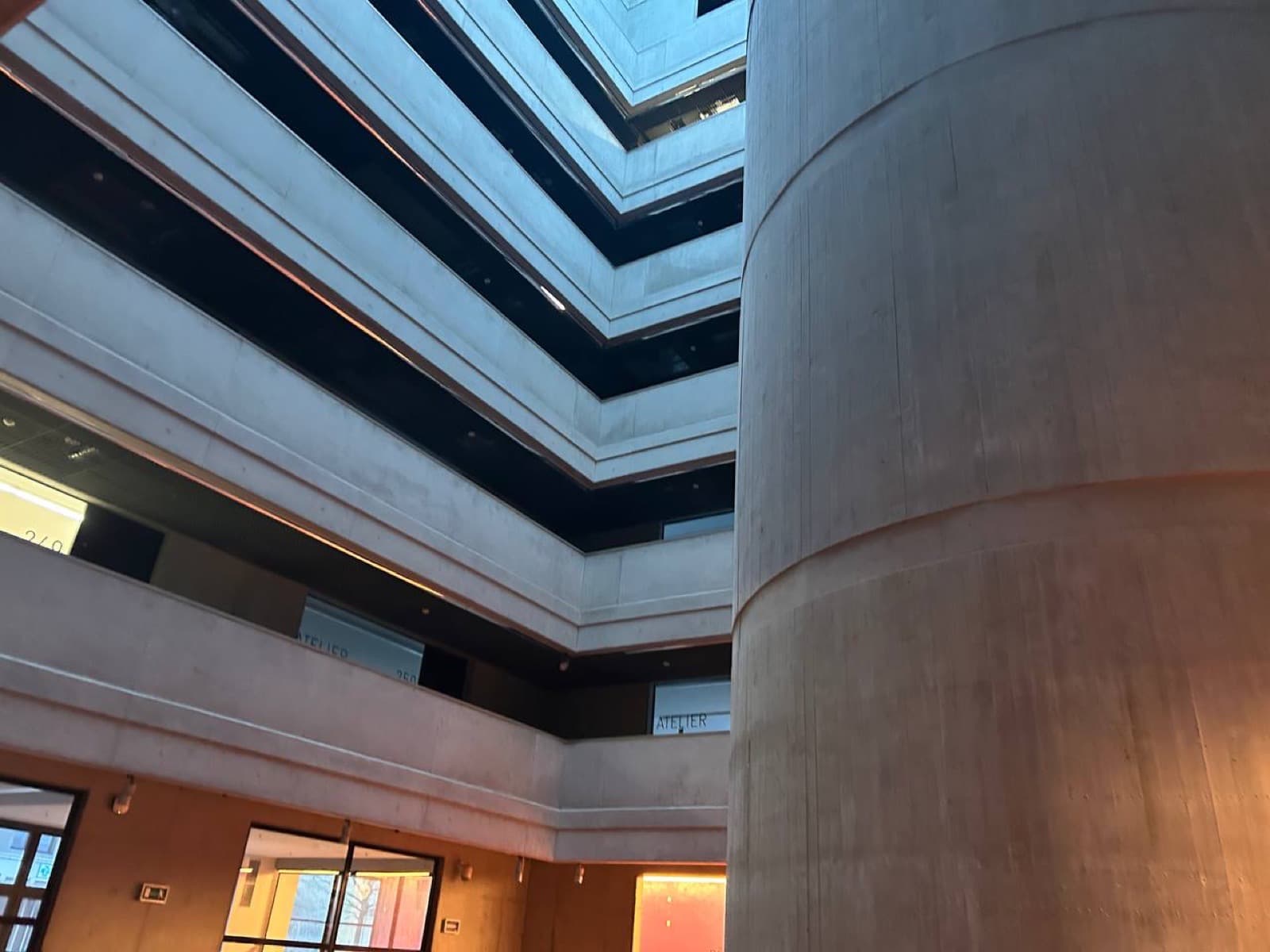 Campus of the architecture university in Prague