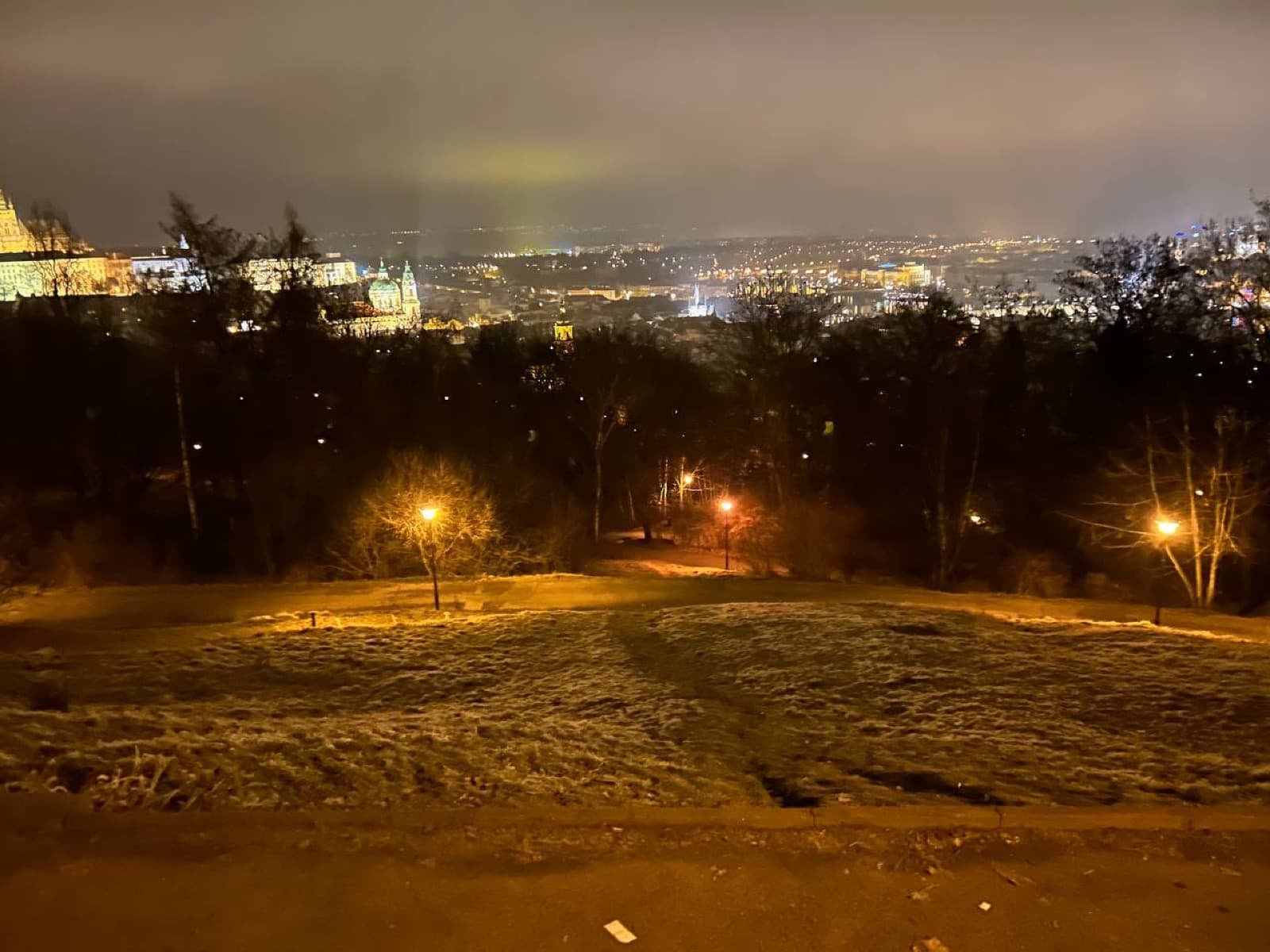 Strahov Hill in Prague — the climb up to the student dorms