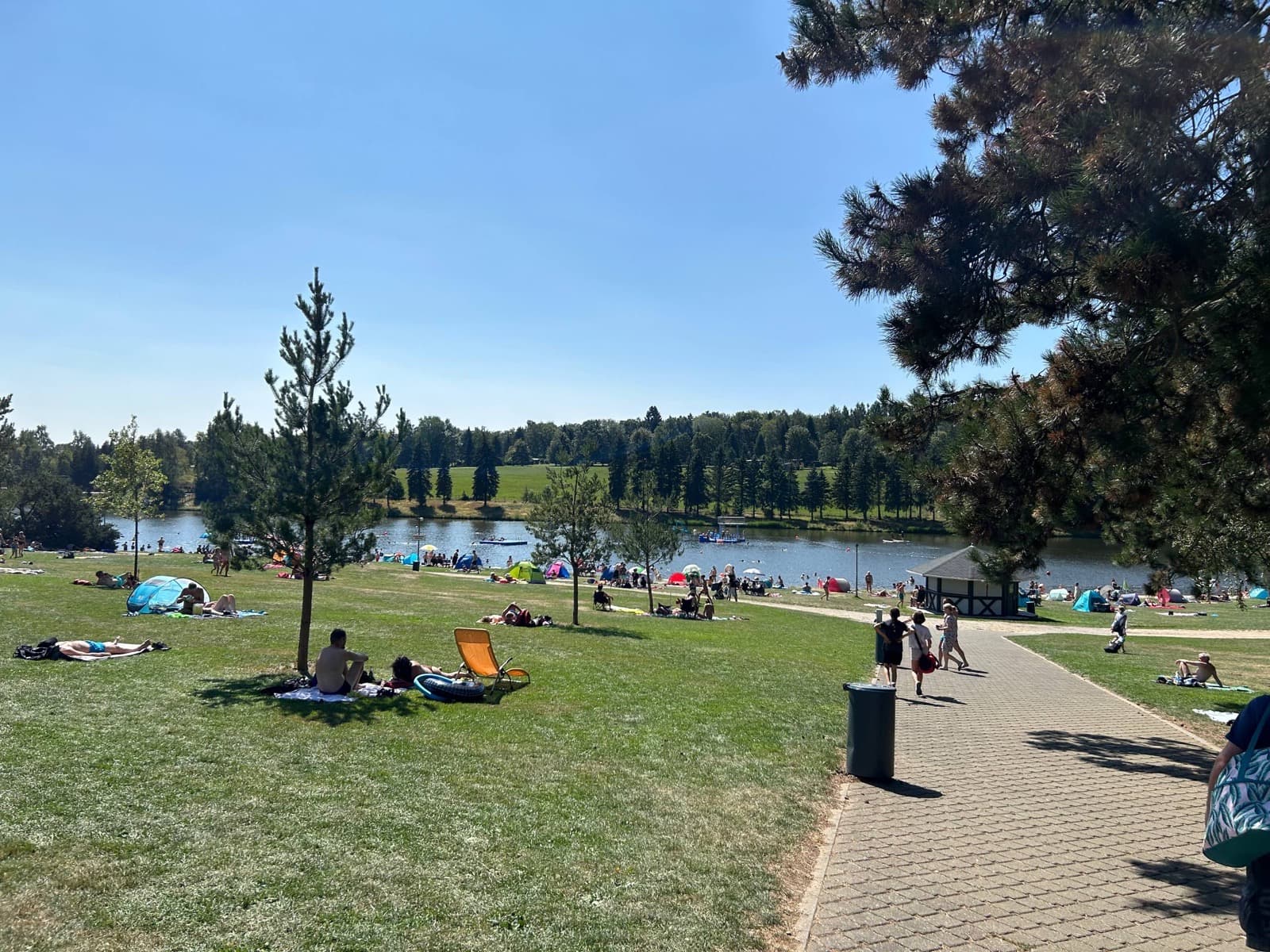 Rabenstein Lake in Chemnitz